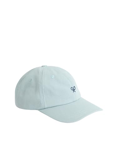 SILBON Gorra Lisa Raqueta Verde Claro para Hombre