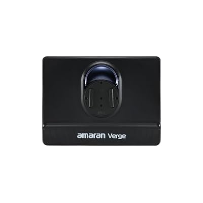 Amaran Verge Edge-Lit LED Panel Flicker-Free, Eye-Safe Illumination with App and Stream Deck Control - Charcoal (US)