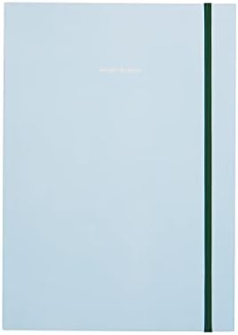 Poketo Project Planner Light Blue, 12 Months Open-Dated, Tree-Free Paper, 11.9" x 8.4" (21.3 cm x 30.2 cm)