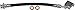 Dorman H621832 Clutch Hydraulic Hose Compatible with Select Nissan Models