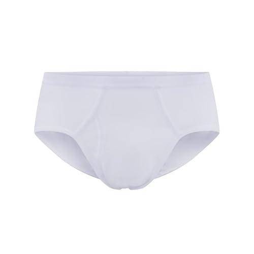 Huata Men's Underwear Briefs Soft Cotton Classic 4 Pack Panties2