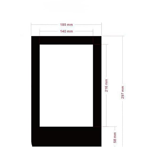 Affichage rétroéclairé pour menu de bar éliminant les problèmes de pénombre