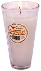 Candle Glass Lemon Tree 40, Long Duration, Box with 20 Pieces