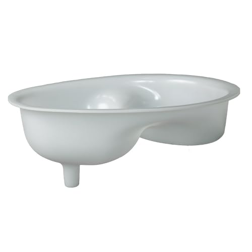 Comparison: Best Material For Composting Toilet 10 Throne Urine Diverter for DIY Composting Toilet | Fits 5 Gallon Bucket | Easy to Clean | BONUS DIY Plans | Made in USA