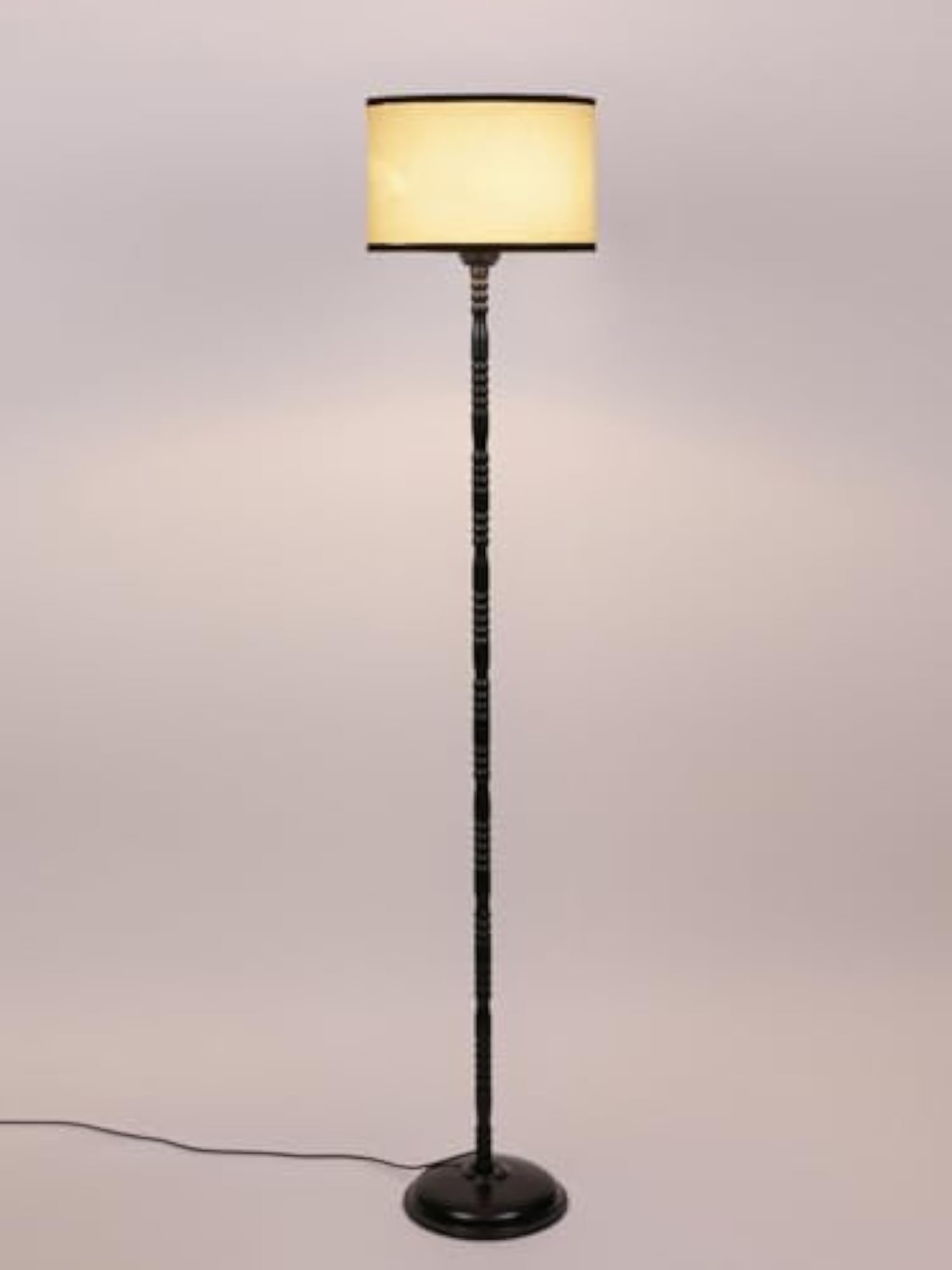 Multicolor Cotton Floor Lamp