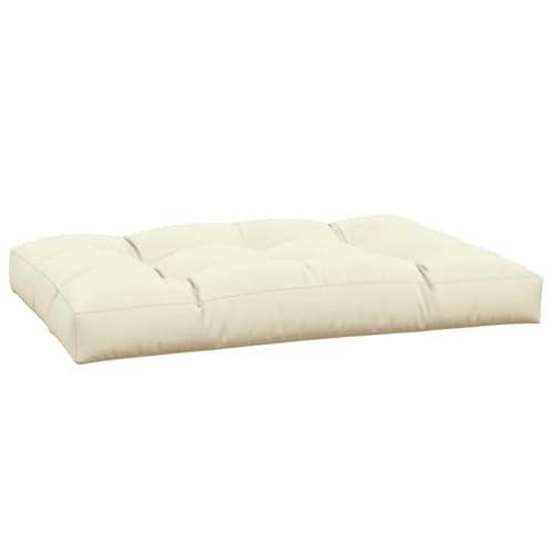 Genérico Cojín para sofá de palets Tela Crema 120x80x12 cm,Casa y jardín,Decoración,Cojines para sillas y sofás,Crema,360515