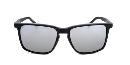 Image of Hugo Boss BOSS 1556 /O /S MATTE BLACK GREY Size 57 Sunglasses Man