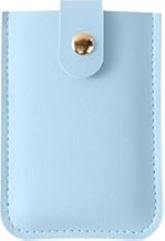 Slim Leather Pull-Out Card Holder Wallet for Men and Women, (Multicolor) 1 PCS