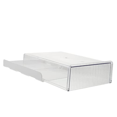 Boîte de rangement à tiroir organisateur de bureau à tiroir caché HEMOTON ABS