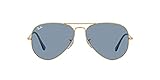 Ray-Ban Sonnenbrille RB3025 001/56 58mm Aviator Large Metal gold Vollrand
