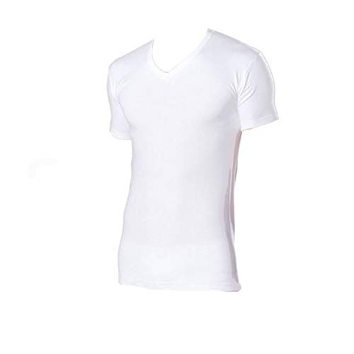 T-shirts homme col en V blanc Nottingham parfaits sous vos vêtements d'hiver