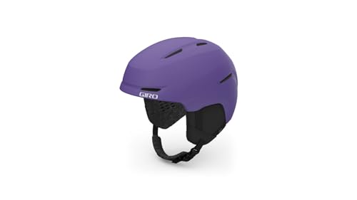 Giro Spur Kids Ski Helmet - Snowboard Helmet for Boys & Girls - Matte Purple - S (52-55.5cm)