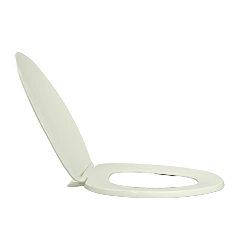 Abattant WC Centoco 600BS allongé robuste couleur biscuit anti-jeu - 2