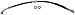 Dorman H622577 Front Driver Side Brake Hydraulic Hose Compatible with Select Mazda Models