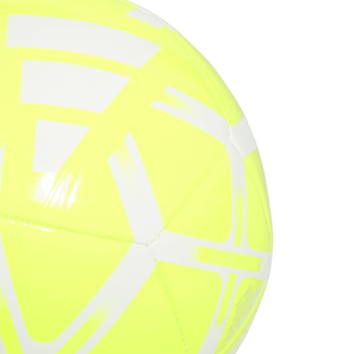 Adidas Unisex Starlancer Club Ball, Lucid Lemon/White, 5
