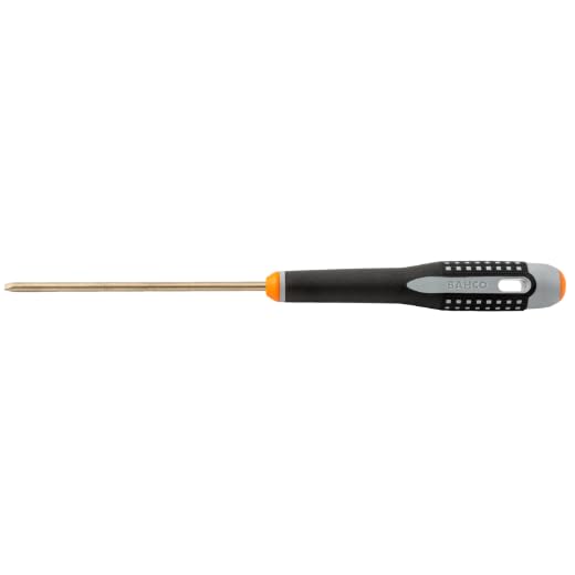 Tournevis isolé 5x100 mm antidérapant avec embout plat de sécurité