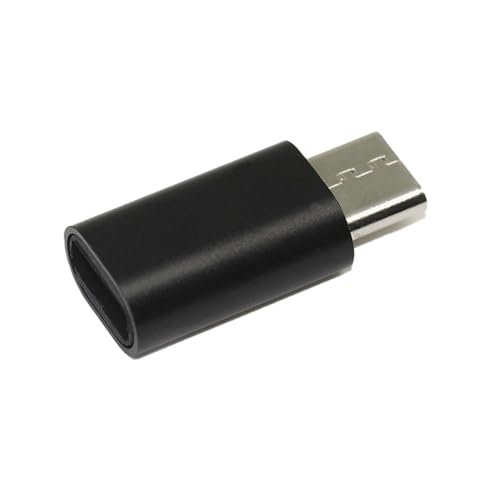 Iyalezirk Data Blocker USB C Till USB C Data Blocker Refuse Hacking Safe Charging Black