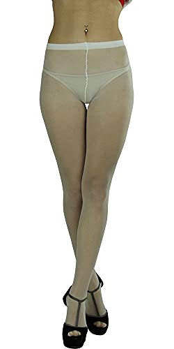 Image of ToBeInStyle Women's Nylon Solid Opaque Pantyhose Tights