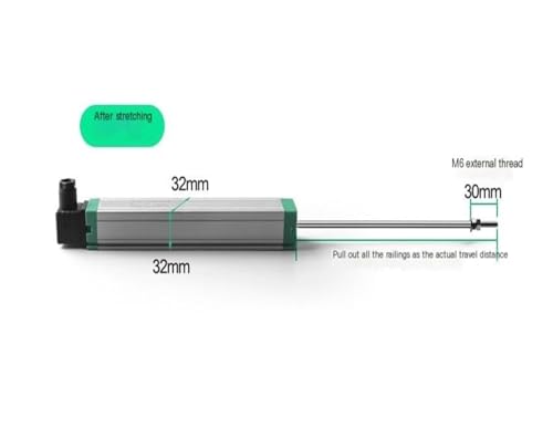 Regla de resistencia universal KTC-225 para control posicional de vástagos 4