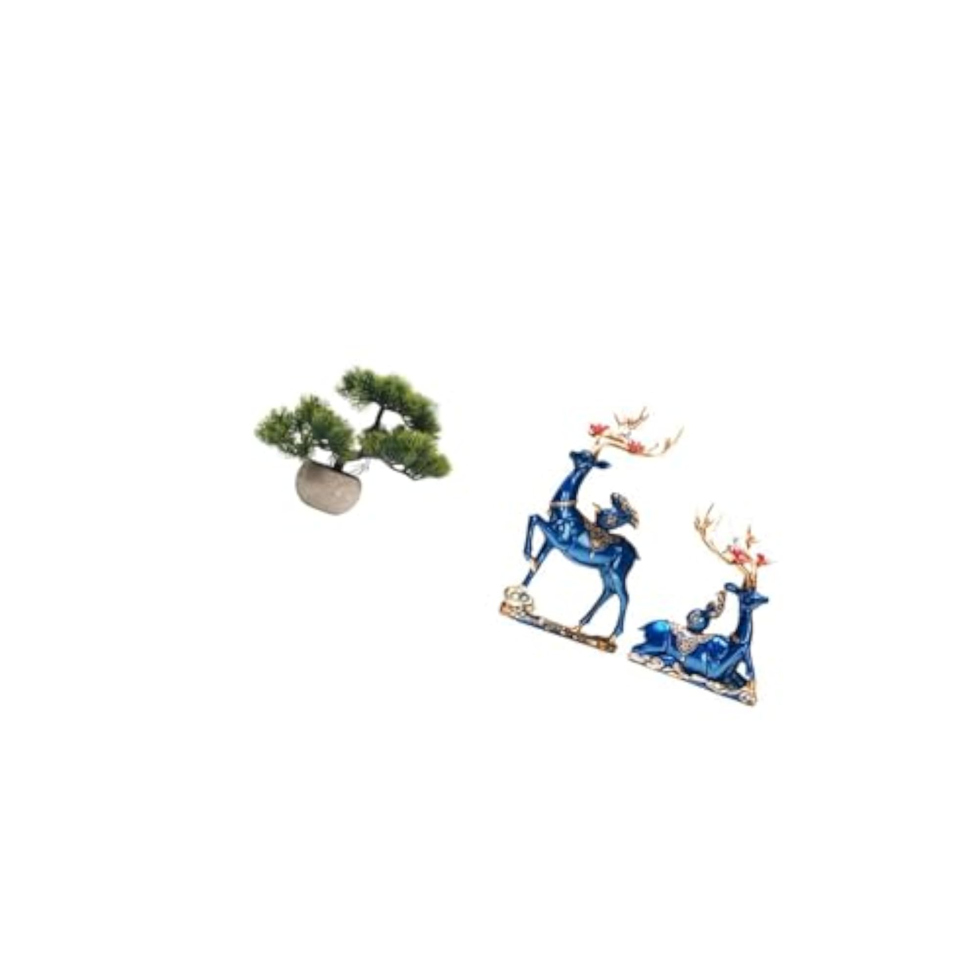 Artificial Bonsai Tree Greenery Collection Table Centerpiece