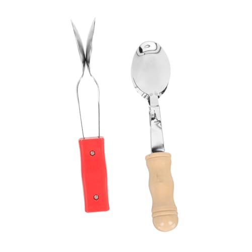 VANZACK 2Pcs Musical Spoons Creative Wooden Percussion for Fun Rhythm Instruments for Early Music Education Safe Durable Design for Playtime