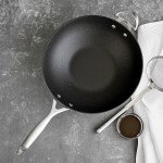 Scanpan Cs+ Wok, 12.5" , Silver #TOP3