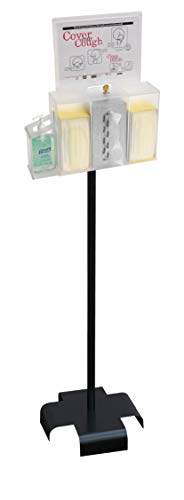Omnimed American Made Hygiene Station Bundle with Stand & Sign Holder