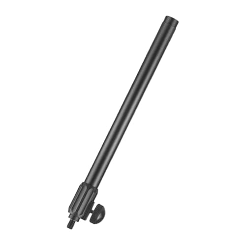 GALPADA Telescopic Boom Pole Microphone Arm Extension Durable Construction Screw Adapter Height for Streaming Recording and Live Performance