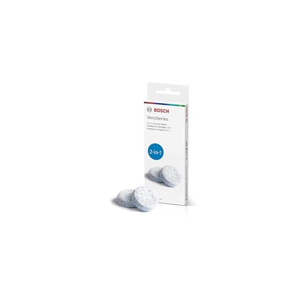 Bosch original tcz8001us cleaning tablets 10 tablets per pack removes coffee oils to extend appliance life verocafe fully automatic espresso machines  urban country home decor