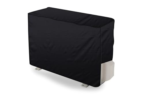 Image of Printed Split 1.5 Ton AC Cover Set - Indoor & Outdoor Protection, All Weather Cover /Attractive Digital Prints /Dustproof /Silken water-resistant Split Ac Cover (Hexagon)