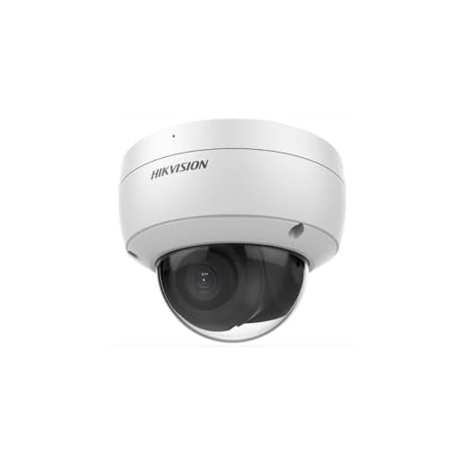 Hikvision DS-2CD2146G2-I(2.8mm)(C) Dome Überwachungskamera mit 4 Megapixel, bis zu 30m Beleuchtung, professionelle Überwachungskamera, Acusense Kamera mit Fehlalarmfilter