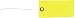 Quality Park G14053B Tyvek Spunbonded Olefin Pre-Wired Shipping Tag, 4-3/4" Length x 2-3/8" Width, Yellow (Case of 100)