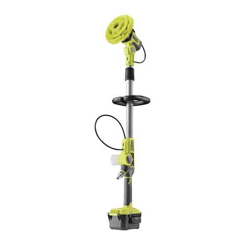Brosse rotative télescopique RYOBI 18V One+ sans batterie pour sols - 6