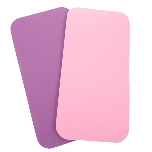 NUOLUX 2個 膝クッション ヨガ膝パッド 素材 クッション性アップ 滑り止め付き 柔軟バッファー 男女兼用 エクサ用