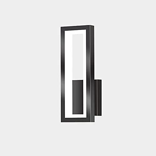 Applique murale LED rectangulaire en métal moderne pour escalier et couloir