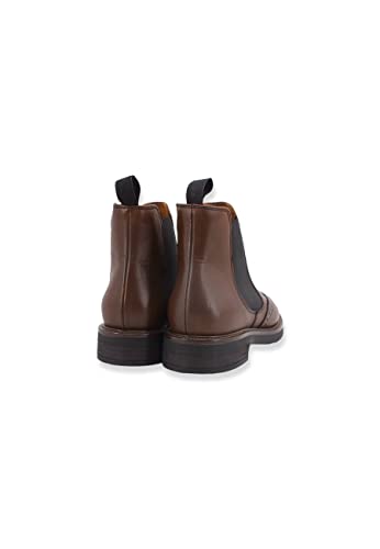 Frau 96N6 Noyer Beatles Anglais Chaussures pour Femmes Bottines Cuir - Les Beatles, Paul McCartney, John Lennon, RIngo Starr, George Harrison Frau 96N6 Noyer Beatles Anglais Chaussures pour Femmes Bottines Cuir – Image 4