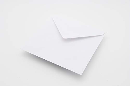 White 6x6 (155x155mm) 100GSM Envelopes (Pack of 25,50,100,250,500,1000)