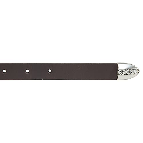 Image of Lucky Brand Women's Western Leather Belt | Classic | Fashion | Vintage | Buffalo Leather | Western-Inspired
