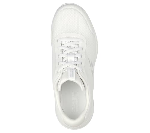 Image of Skechers Women's Go Walk Joy Ecstatic Sneaker | Air-Cooled Goga Mat Insole, 5GEN Cushioned Midsole, Machine Washable, Vegan, Elastic Bungee Laces