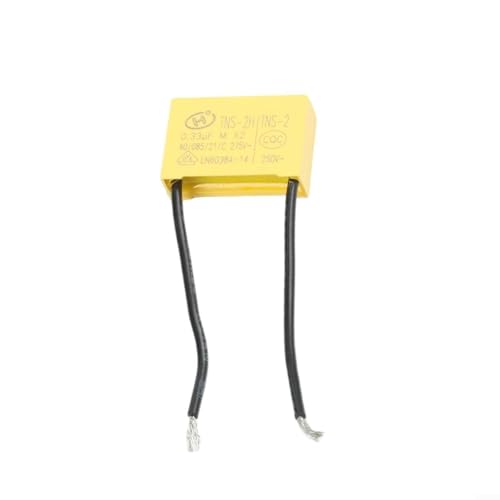 Condensatore per motore da 0,33 uF 250 V 275 V, condensatore di avviamento, per pompa del ventilatore, compressore, utensile elettrico, componente di riparazione e prestazioni stabili