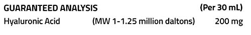 Kentucky Equine Research Synovate HA: Hidaluronato de sódio líquido para cavalos, 846 g (64 porções)