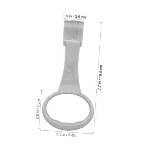 BESPORTBLE Baby Pull up Rings Set 4pcs Exercise Ring for Baby Bed Baby Playards Pull up Rings Straps Children Walking Training Tool