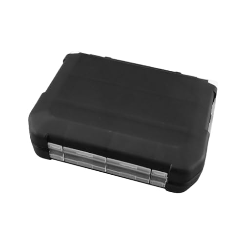 Menolana Fishing Tackle Box Hard Case Lightweight Accessories Squid Jig Hooks Container Lightweight Waterproof Fishing Tool Organizer, Large