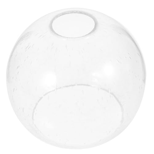 Ipetboom Paralume Di Ricambio in Vetro Globo Trasparente Per Lampade Sospensione Attacco Bordi Arrotondati Per Ambienti Domestici e Uffici