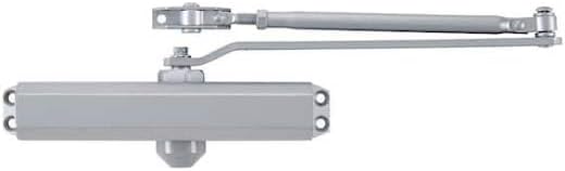 UH4031 Heavy-Duty Commercial Door Closer, Aluminum, Surface Mount, Adjustable Spring Tension, Grade 1 Durability