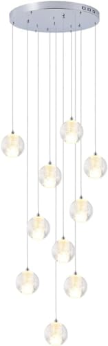 Lampe à dôme haut en cristal pour illuminer votre table de salle à manger