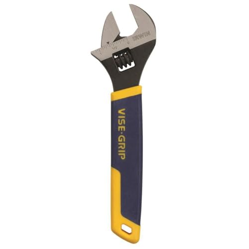 IRWIN VISE-GRIP Adjustable Wrench, 8-Inch (2078608)