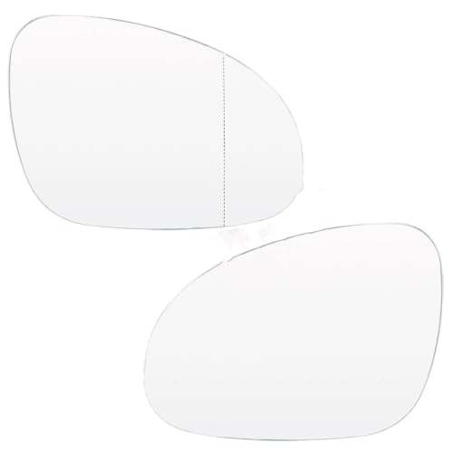 Miroir dégivrant automatique de rétroviseur Golf 5 verre convexe anti angle mort