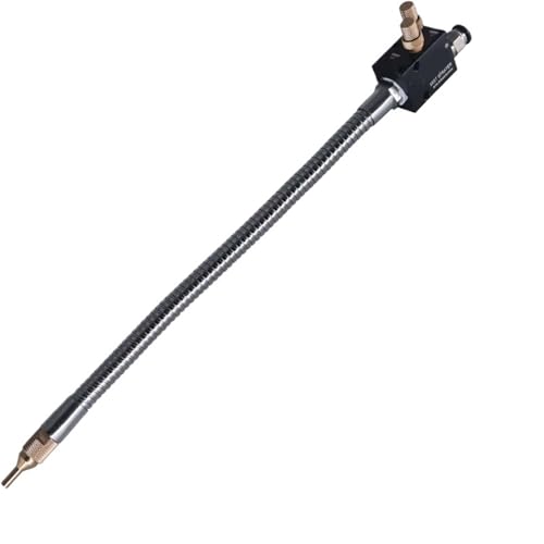 CNC Coolant Mist Cooling System Lathe Milling Drill Tool Lubrication Spray Unit Engraving Machine for 8mm Pipe(Metal,Wide Angle_520MM)