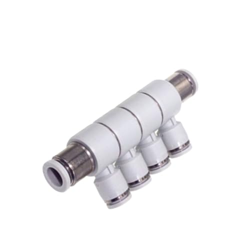 Union de reduction PHD8-6 a quatre branches pour tube de commande